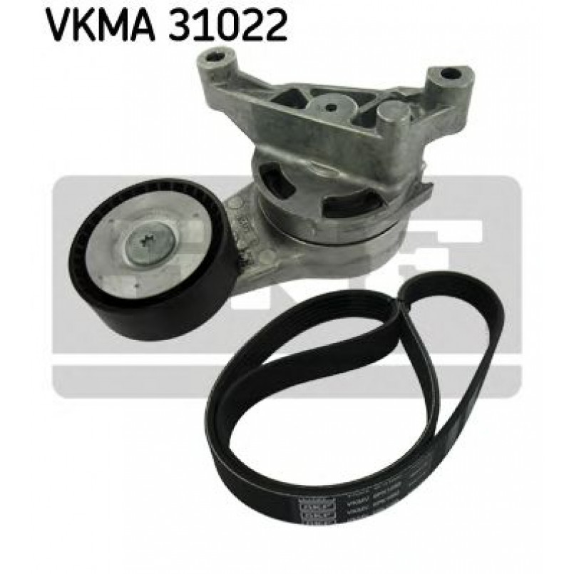 VKMA 31022 SKF Комплект доріжкового ремня